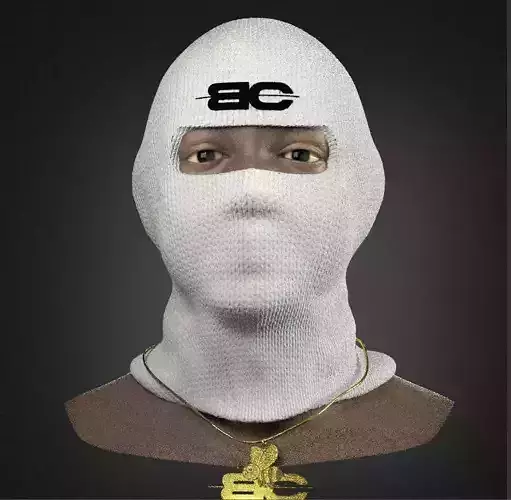 mask animation Low-poly 3D model