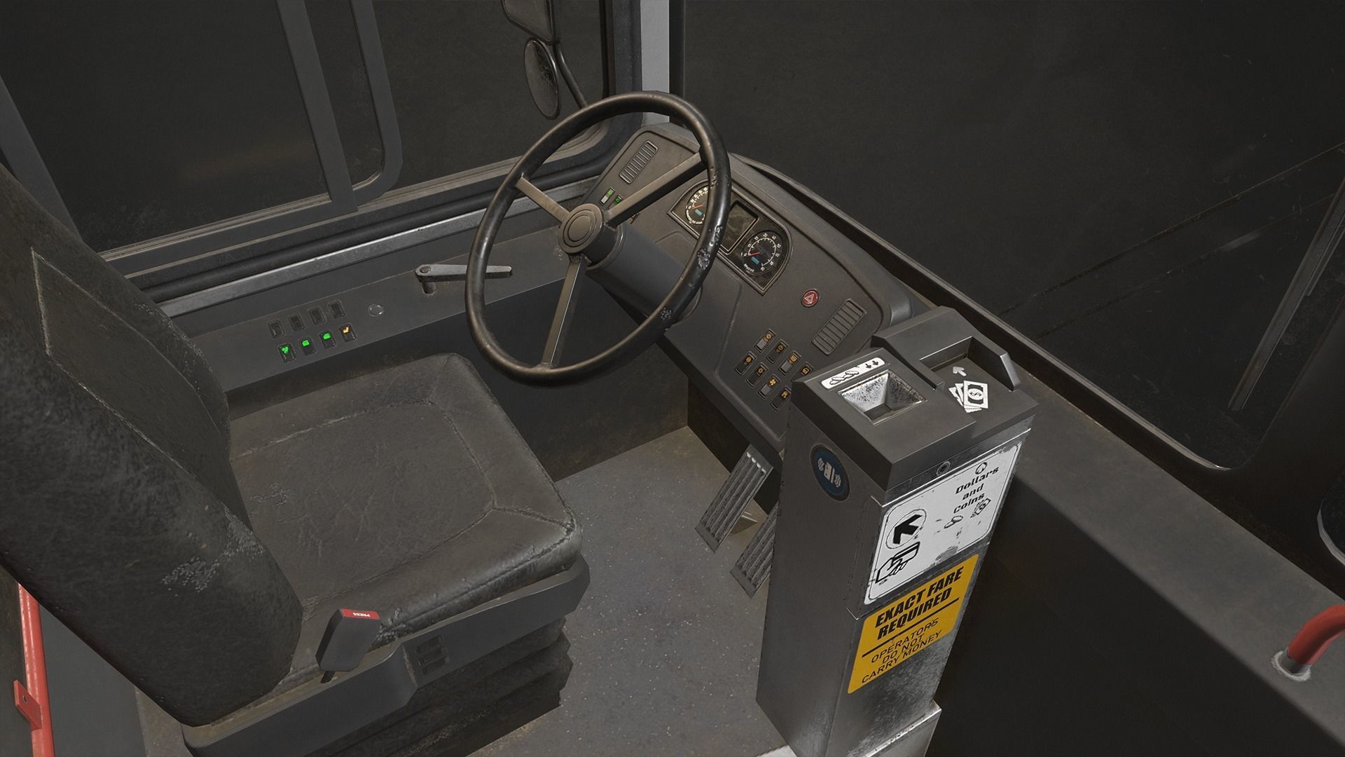 City Bus V4 Low-poly 3D model_15