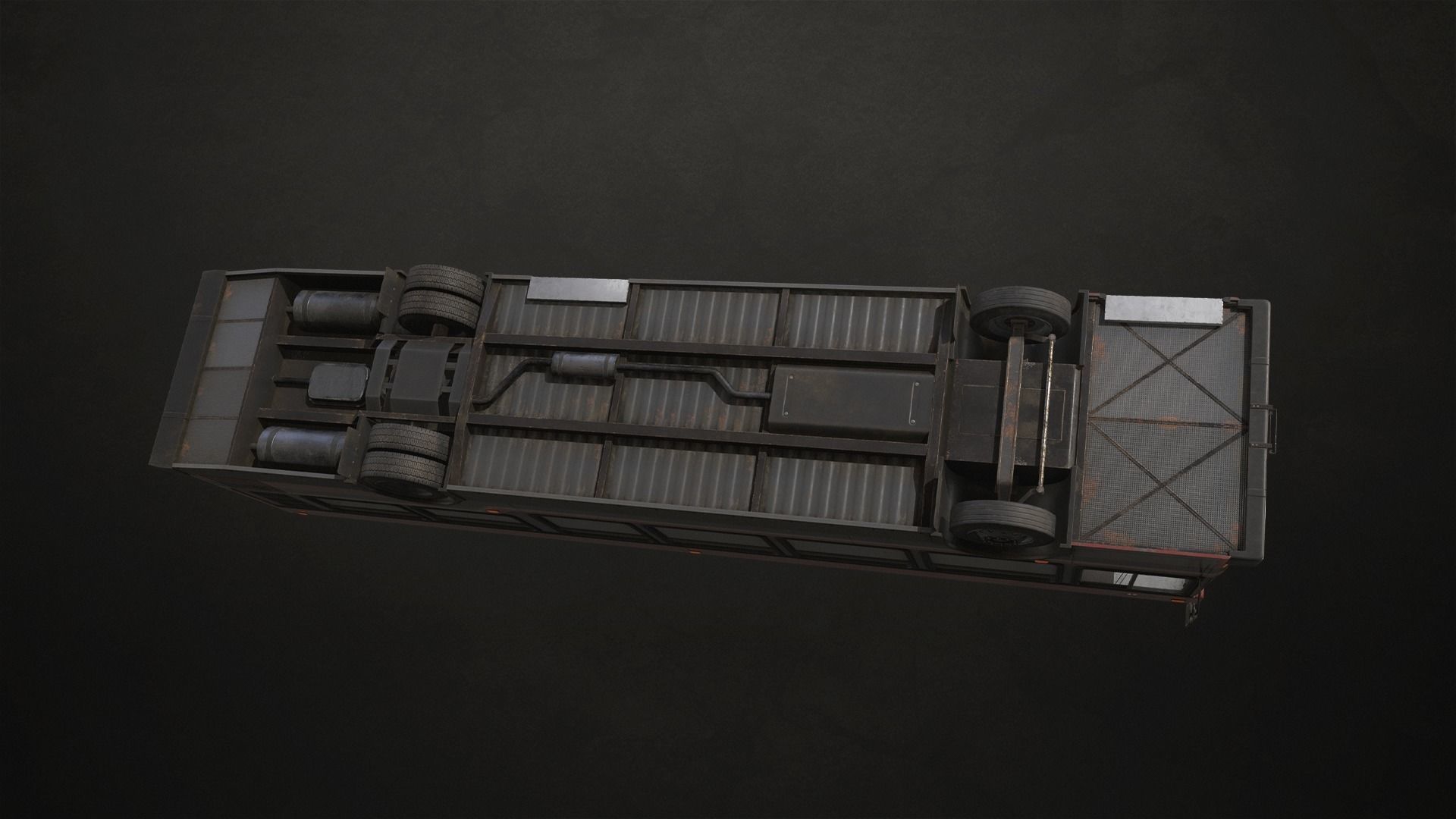 City Bus V4 Low-poly 3D model_16