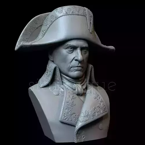 Joaquin Phoenix as Napoleon 3D print model