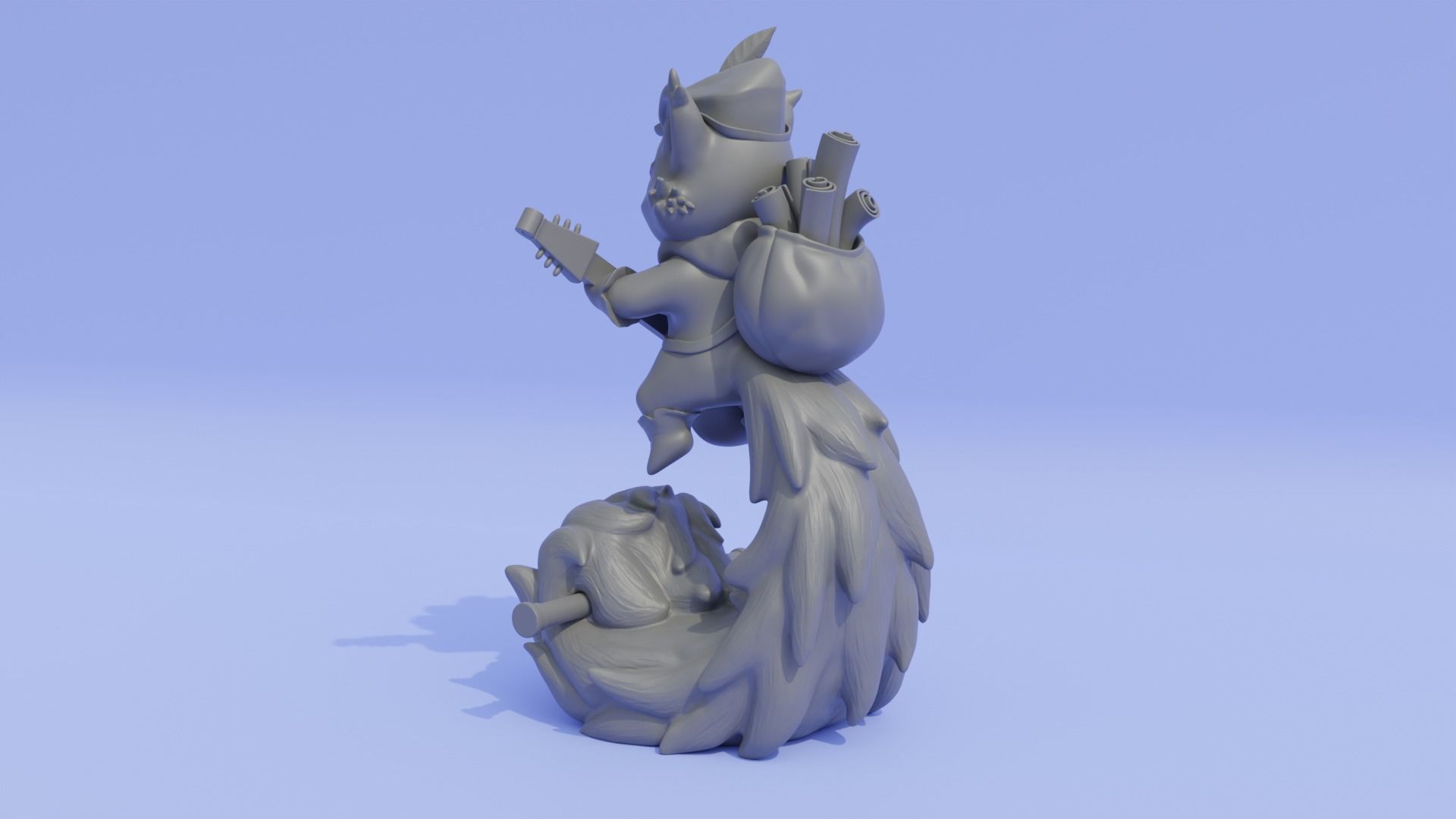 The Charismatic Song 3D print model_3