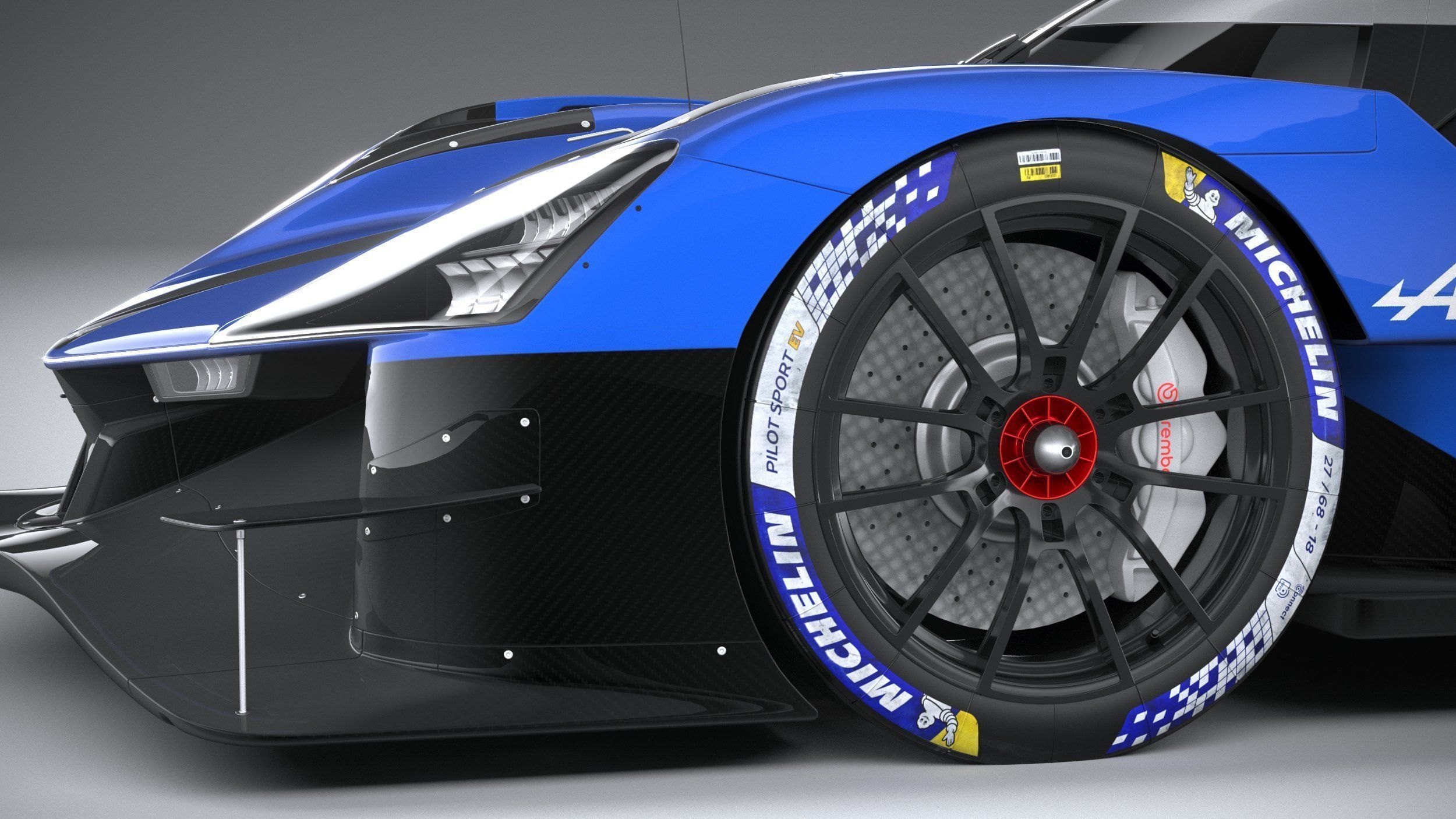 Alpine A424 LM 2024 3D model_3