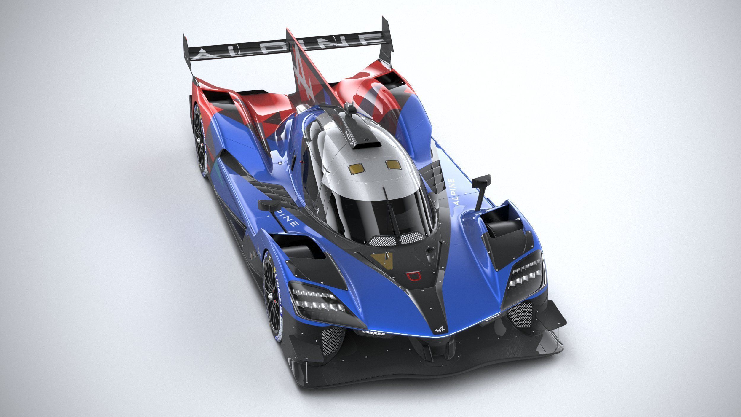 Alpine A424 LM 2024 3D model_12
