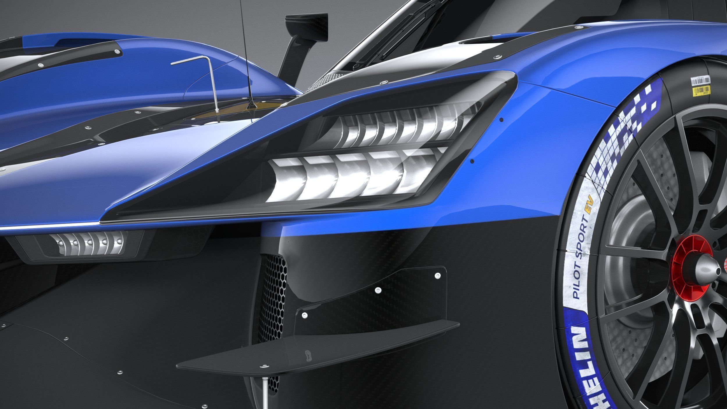 Alpine A424 LM 2024 3D model_14