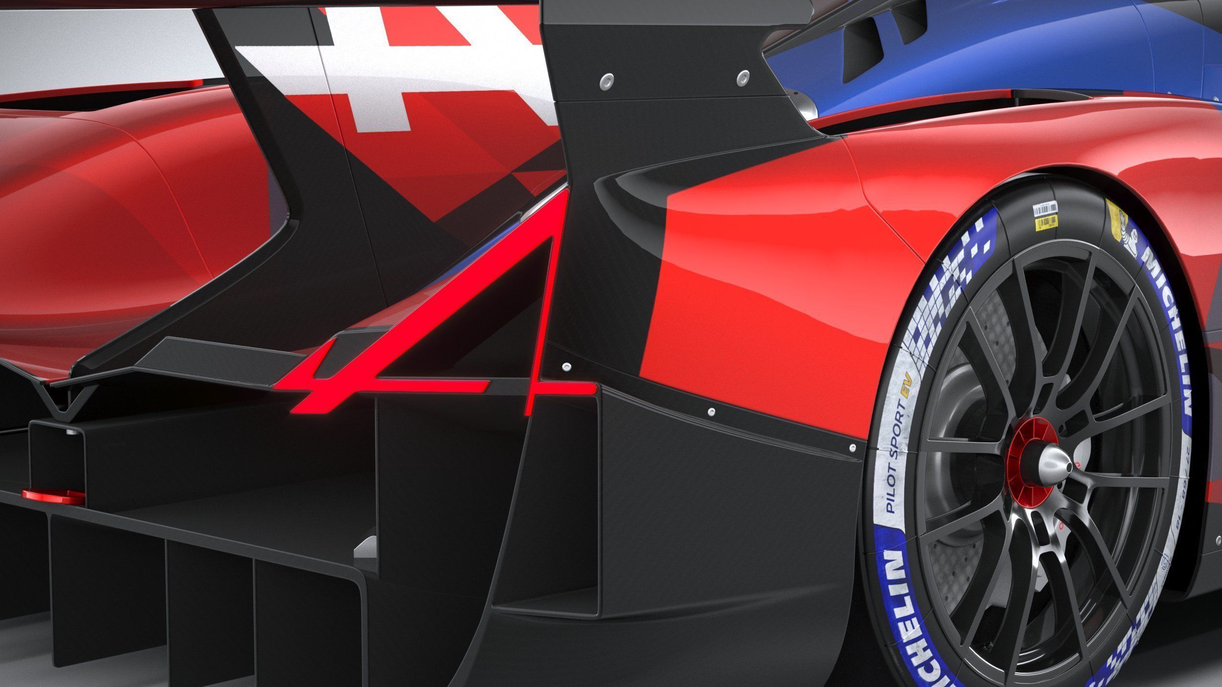 Alpine A424 LM 2024 3D model_18