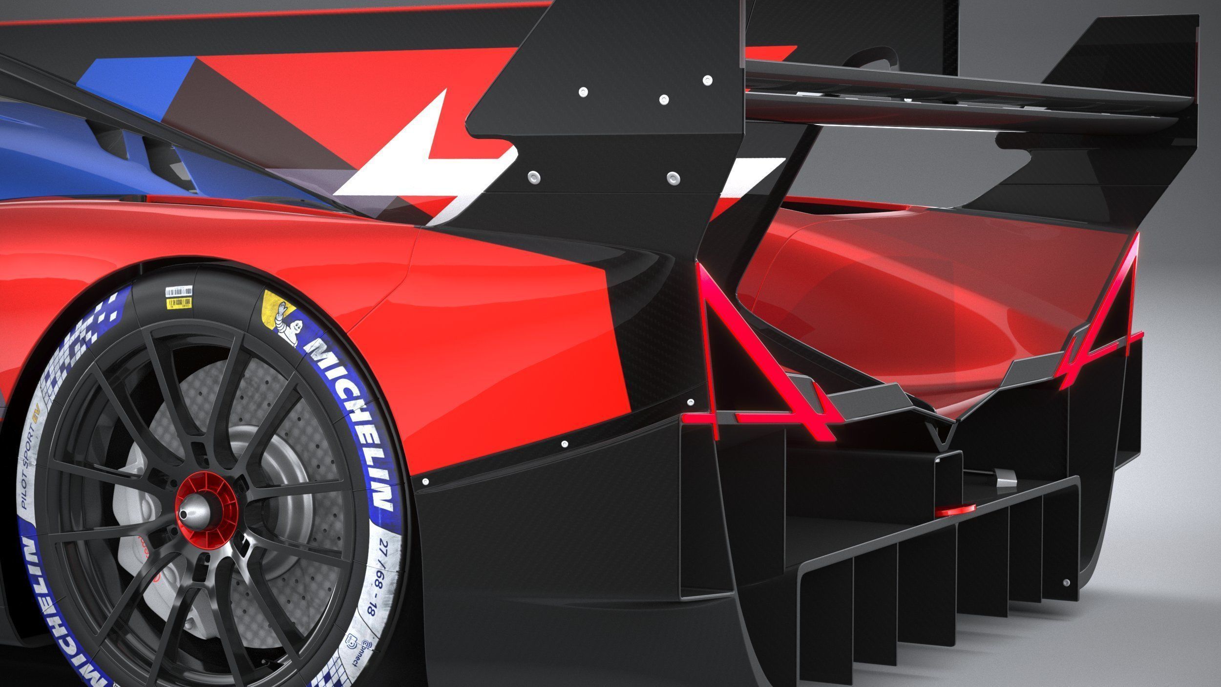 Alpine A424 LM 2024 3D model_6