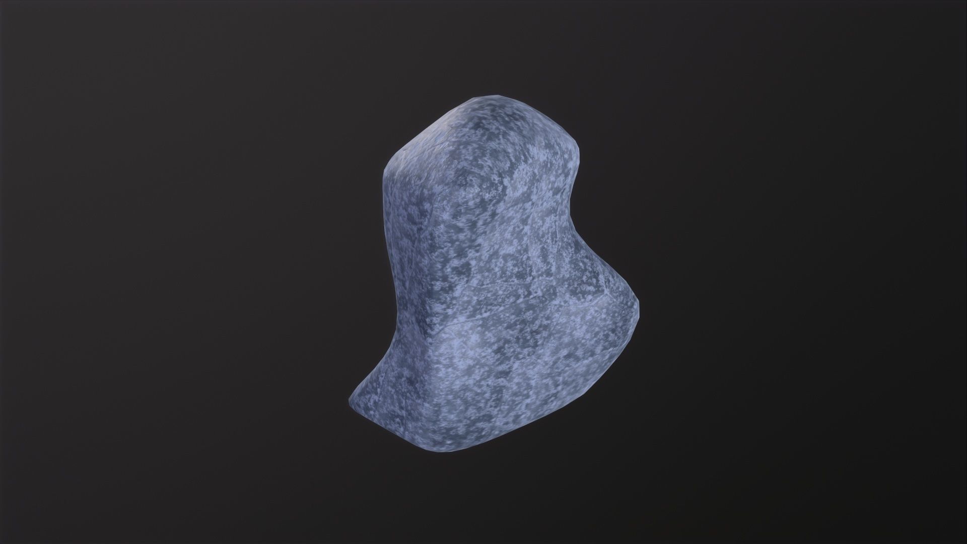 Iceberg rock 3D Model Low-poly 3D model_3