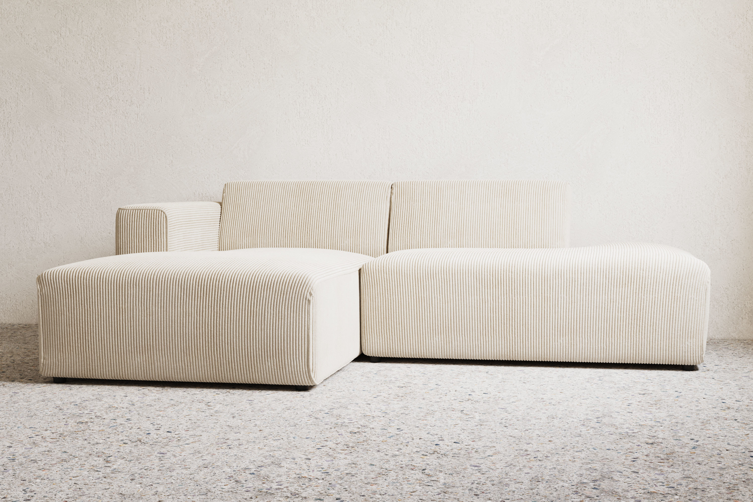 Sofa ENJOY 1 Seater Chaiselong Open End 3D model_7