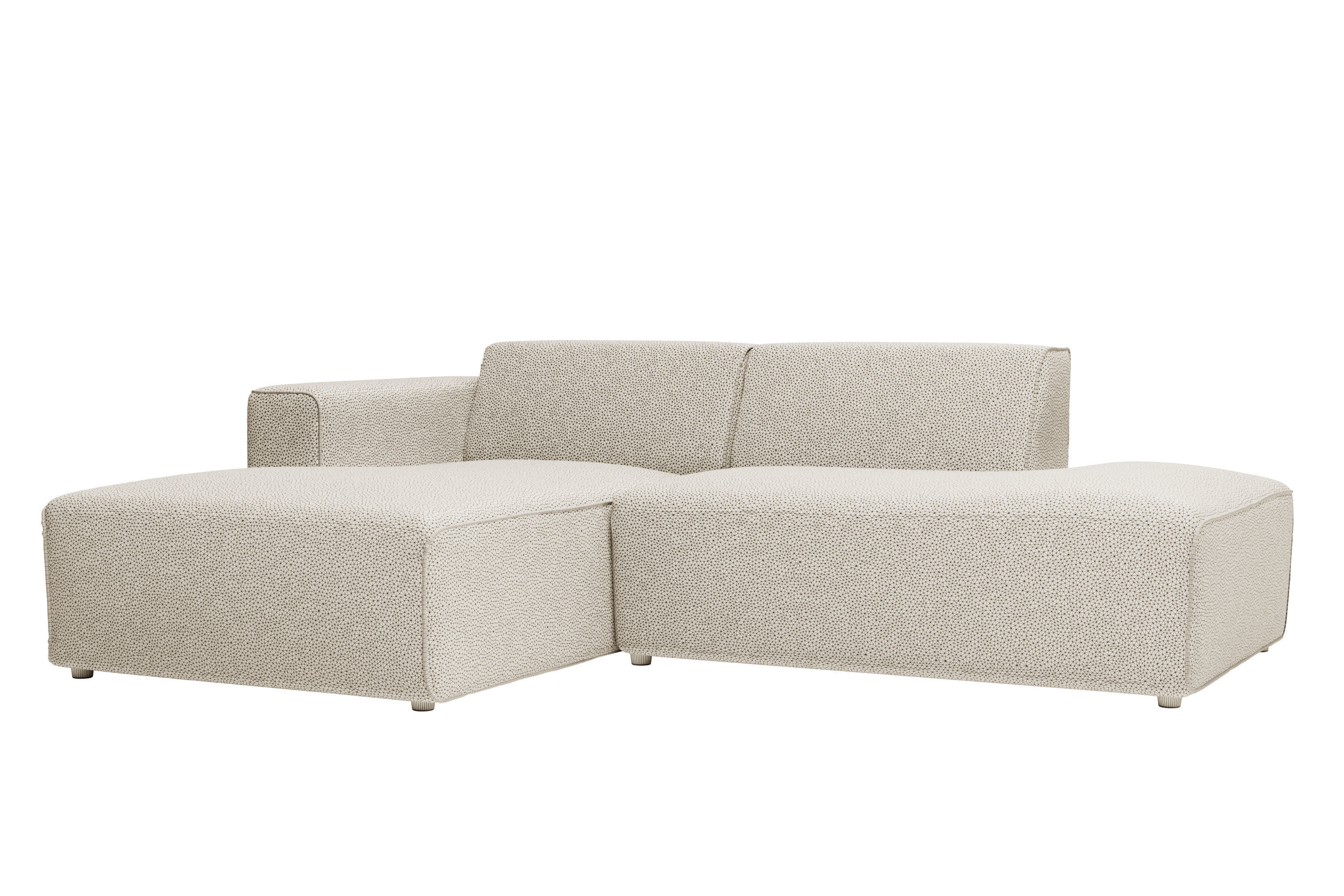 Sofa ENJOY 1 Seater Chaiselong Open End 3D model_9