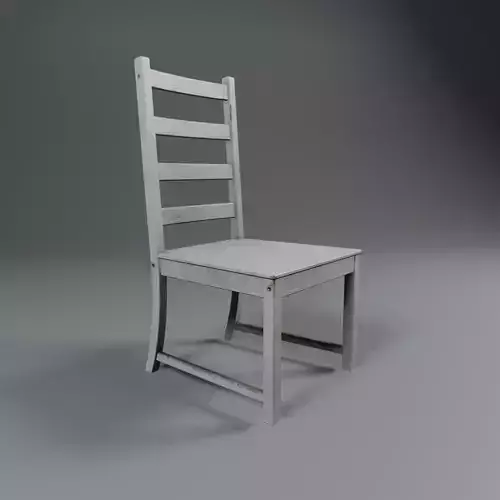 Game-ready chair mid-poly