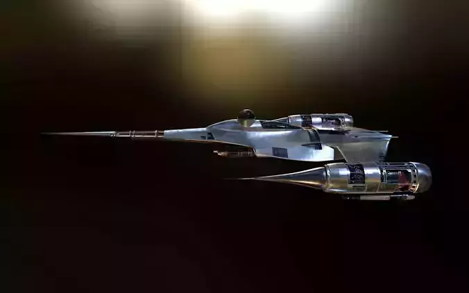 N1 Naboo Starfighter Mandalorian  3D model