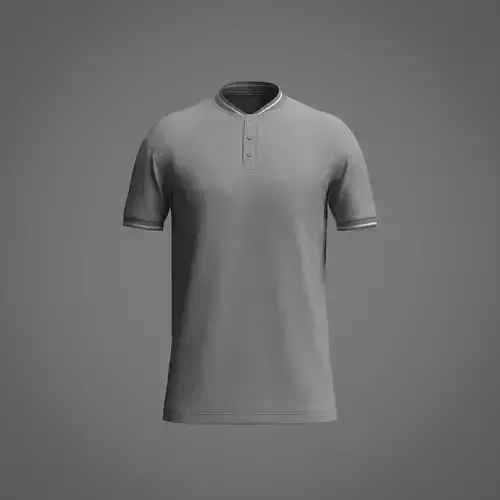 Mens Polo 3d Model