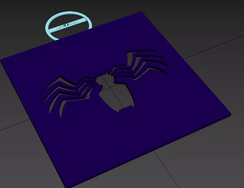 Venom Logo 3D print model
