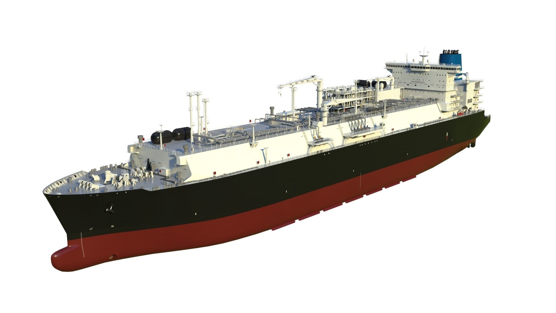 LNG terminal  FSRU 3D model_15