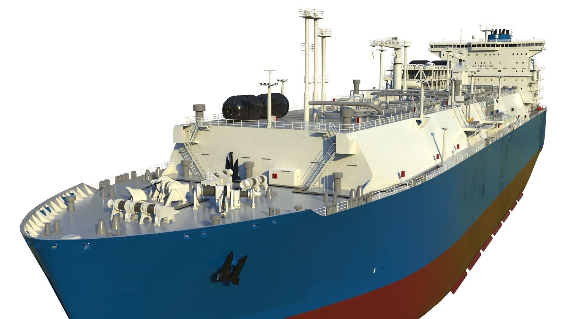 LNG terminal  FSRU 3D model_17