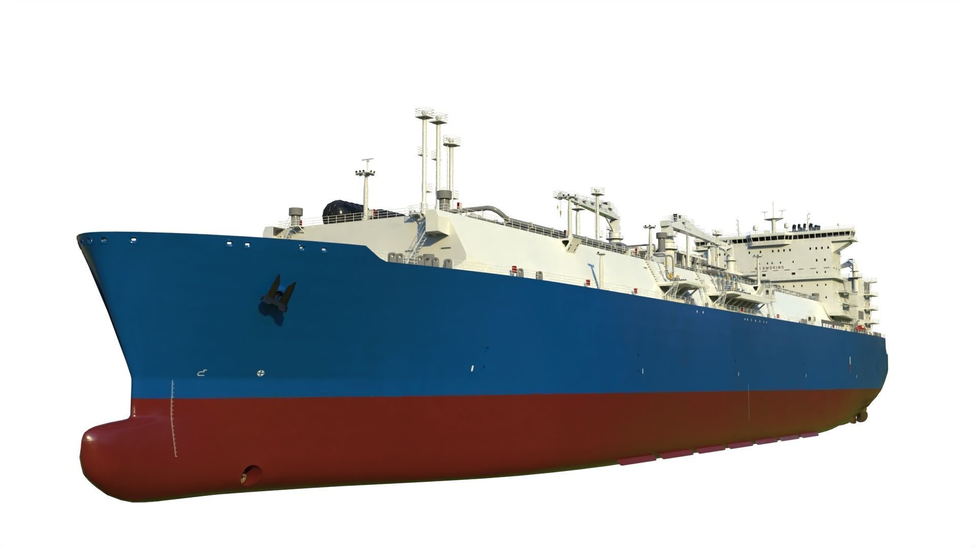 LNG terminal  FSRU 3D model_10
