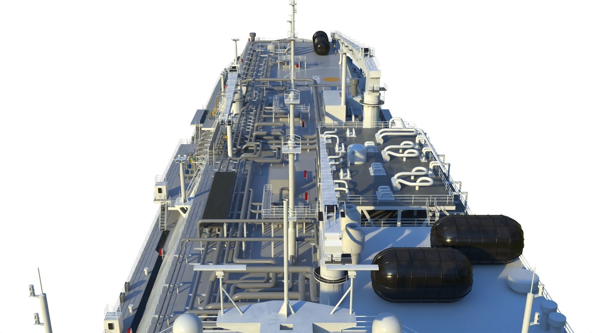 LNG terminal  FSRU 3D model_21