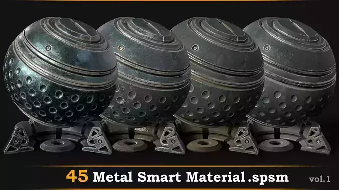 45 Metal Smart Material Vol-01
