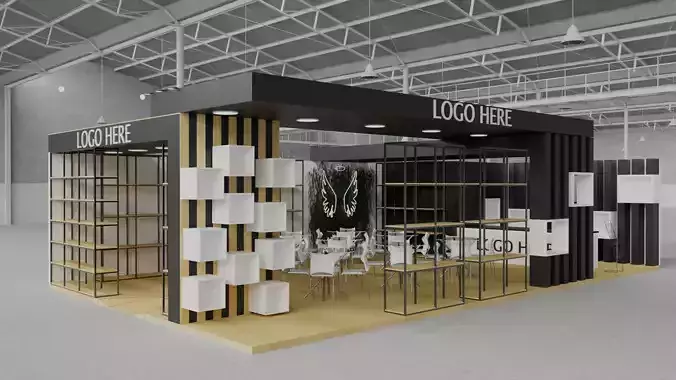 Exhibition Stand 01 8m x 14m