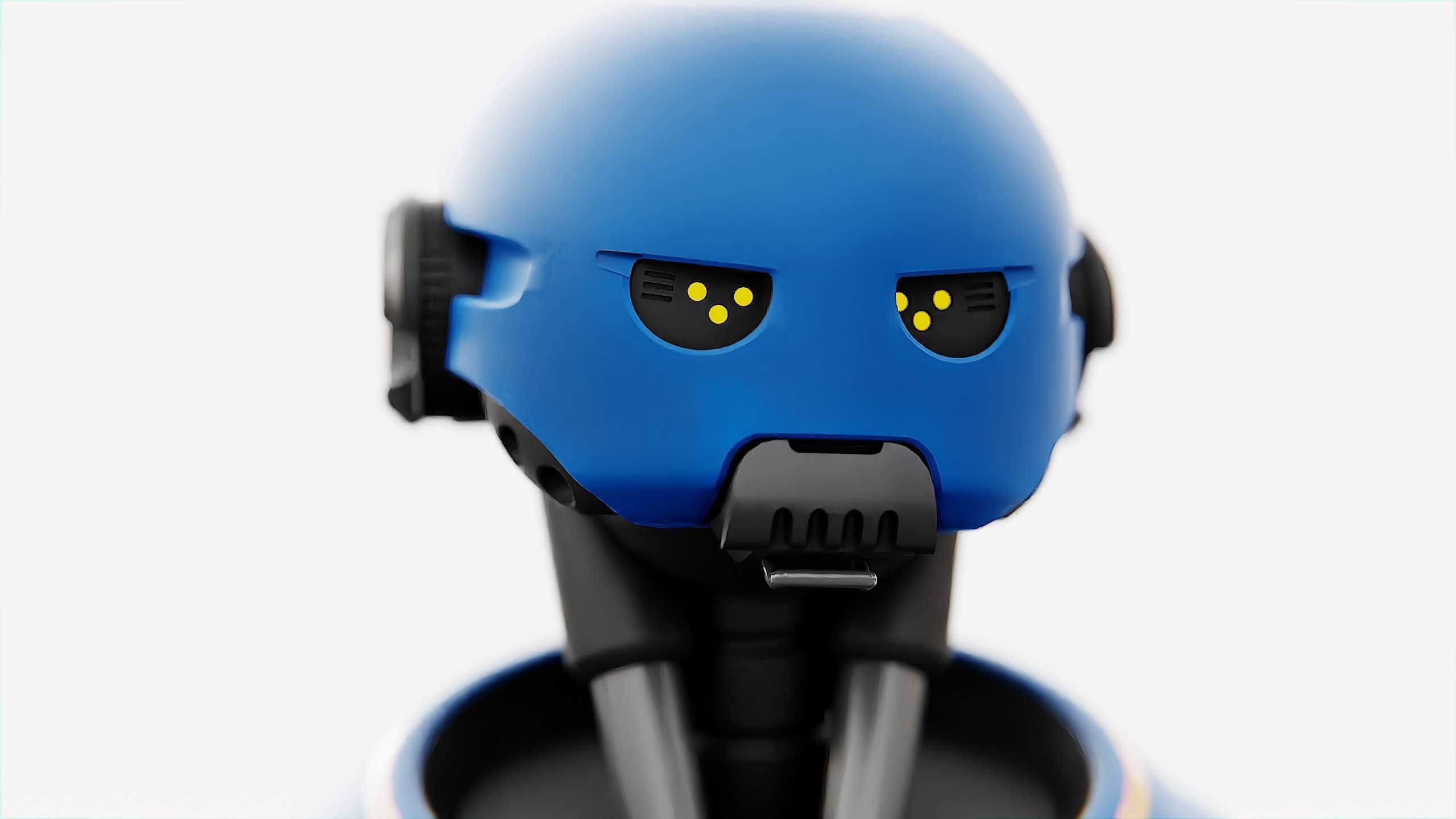 IMPERIAL PROTOCOL DROID V-2   RIGGED 3D model_29