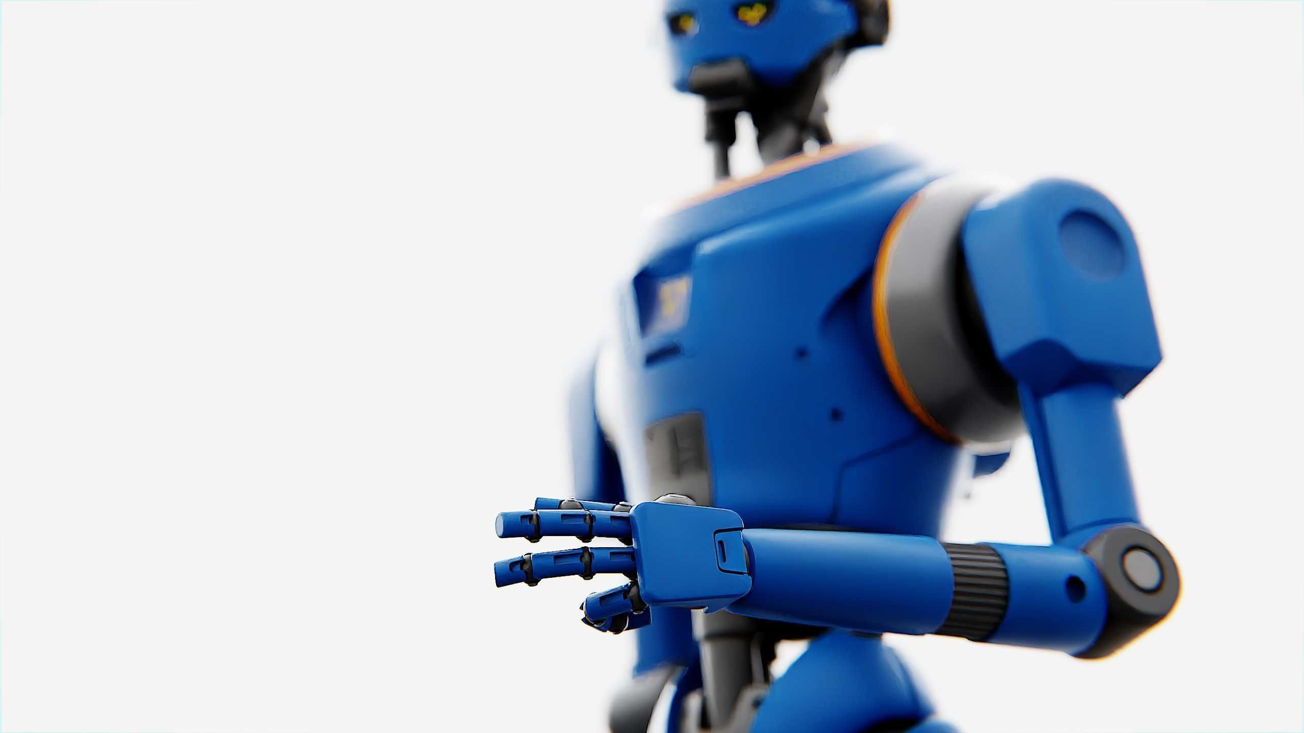 IMPERIAL PROTOCOL DROID V-2   RIGGED 3D model_18