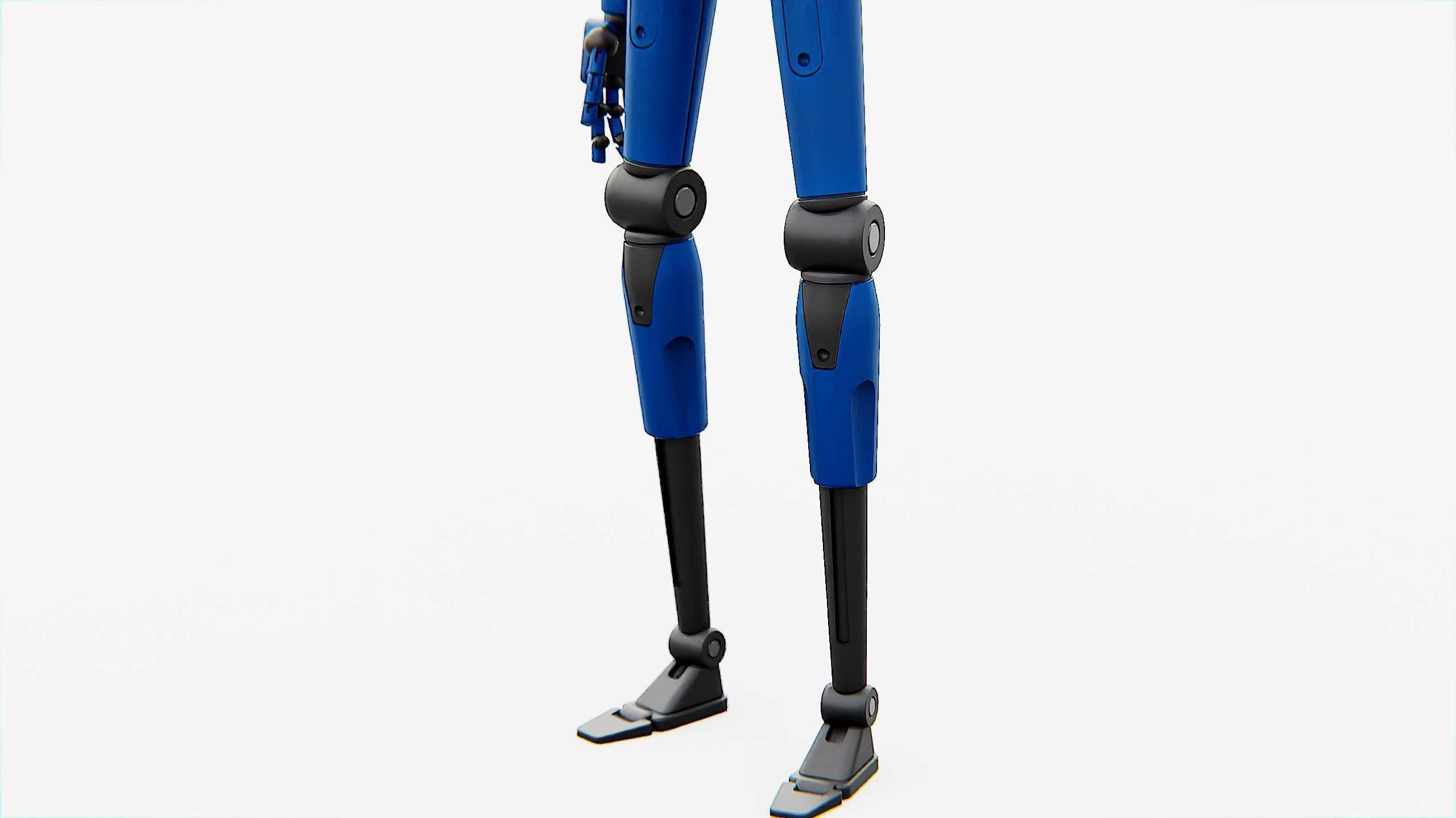 IMPERIAL PROTOCOL DROID V-2   RIGGED 3D model_19