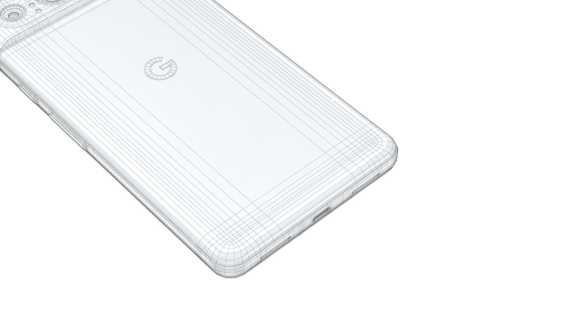 Google Pixel 8 Pro Bay Low-poly 3D model_25