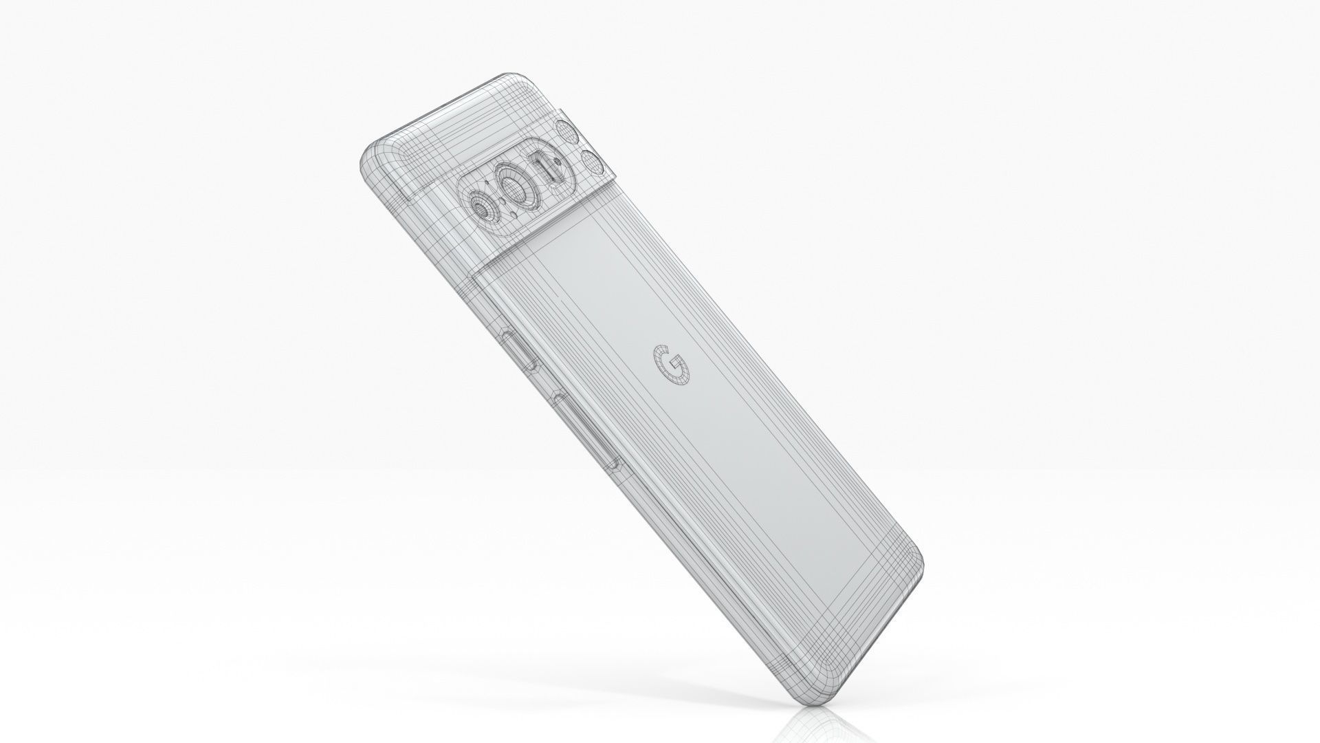 Google Pixel 8 Pro Bay Low-poly 3D model_19