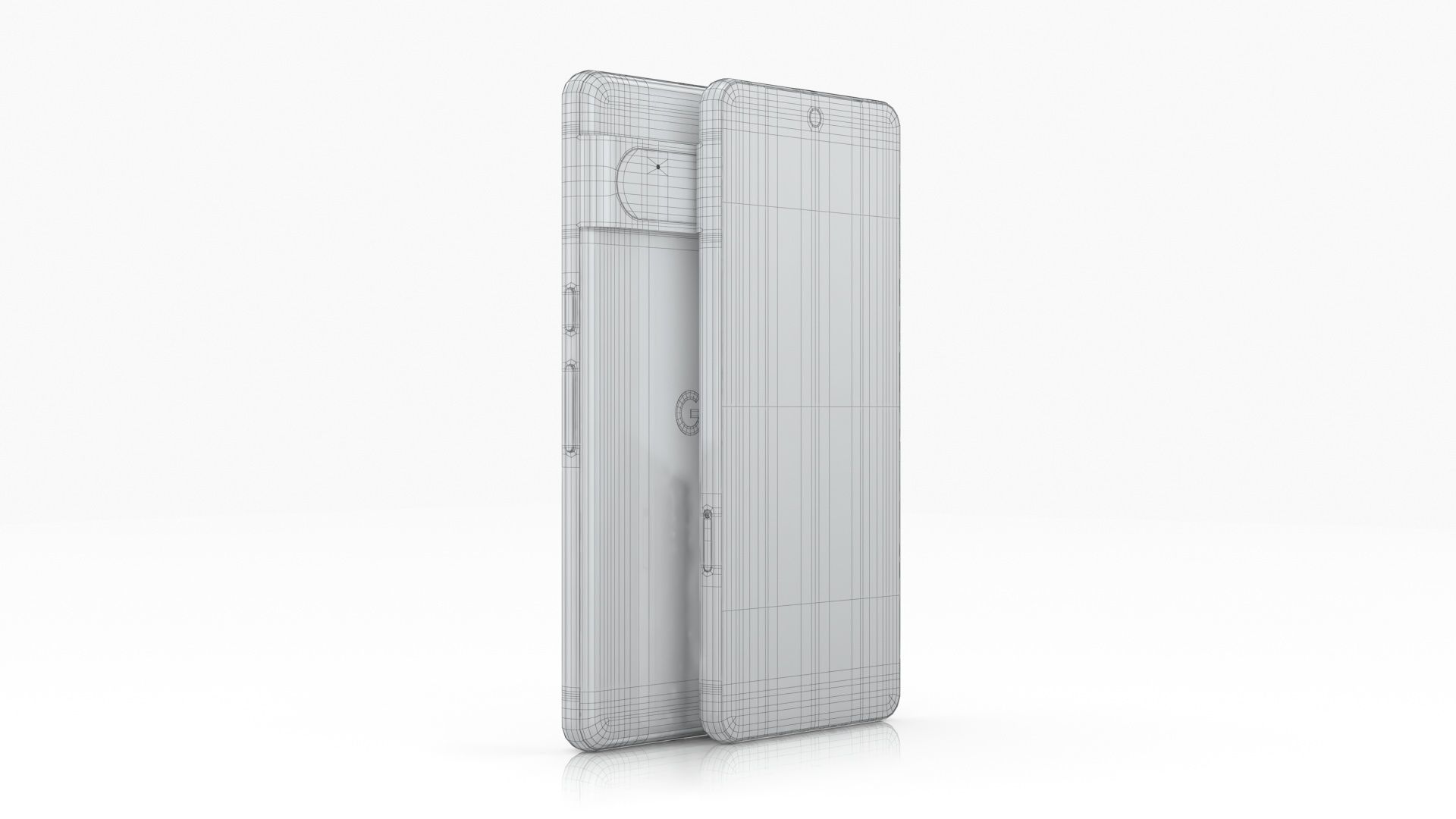 Google Pixel 8 Pro Bay Low-poly 3D model_13