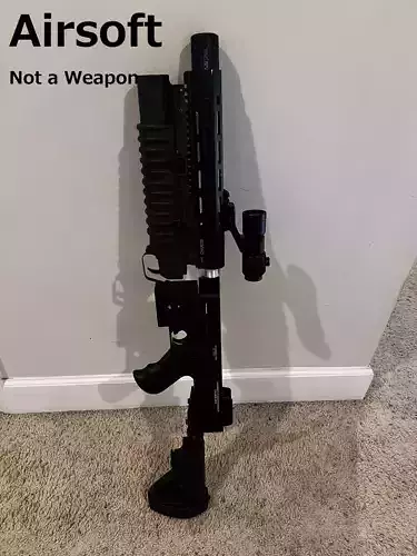 Airsoft Thompson M4 Barrel and Rail Adapter