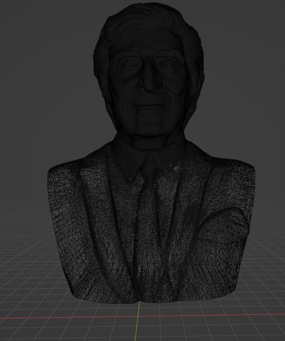 Tony Bennett 3D print model_13