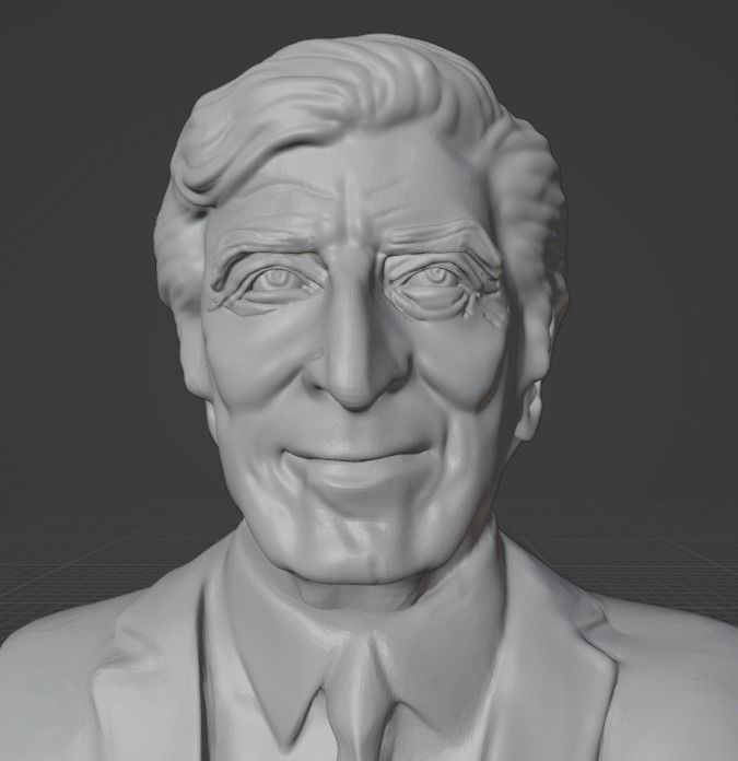 Tony Bennett 3D print model_2