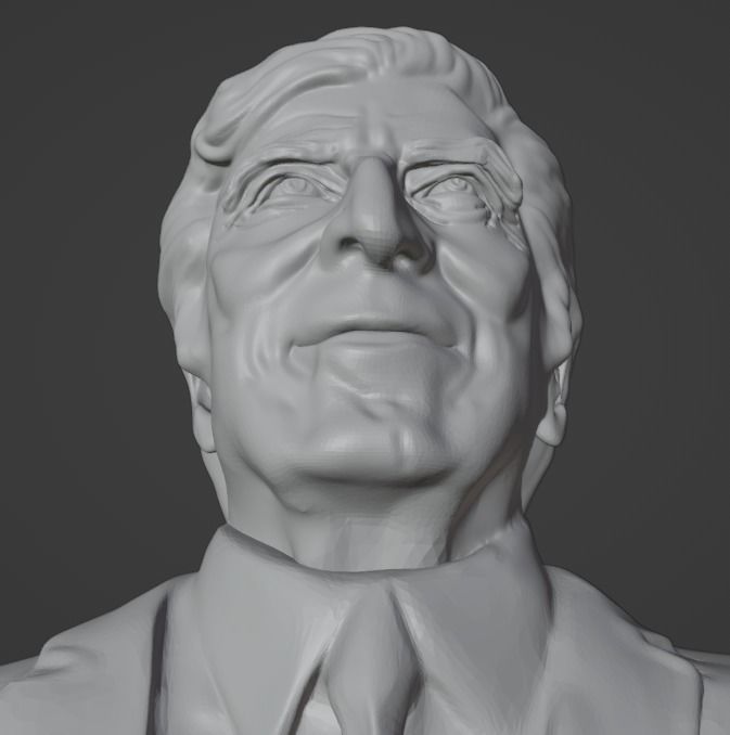 Tony Bennett 3D print model_12