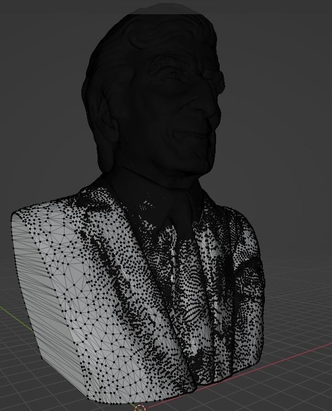 Tony Bennett 3D print model_14