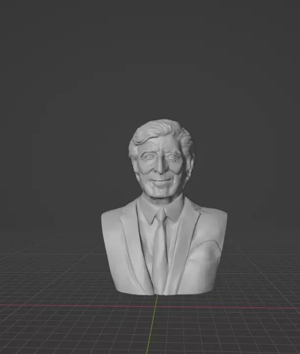 Tony Bennett 3D print model_0