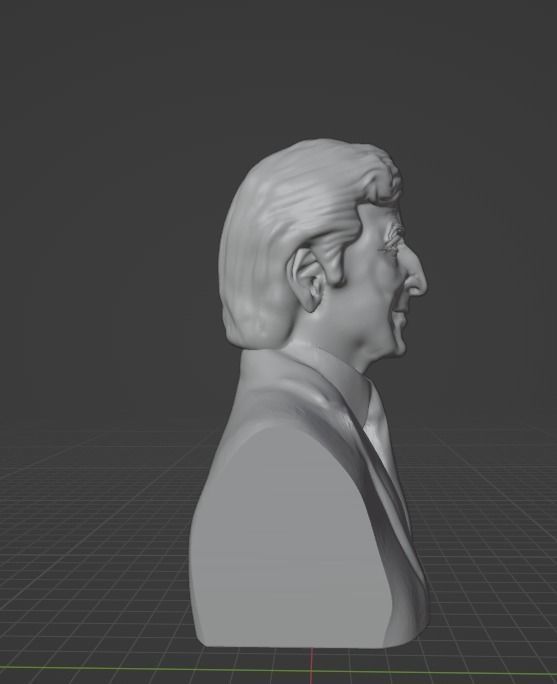 Tony Bennett 3D print model_19