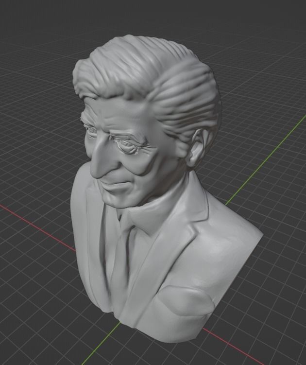 Tony Bennett 3D print model_6