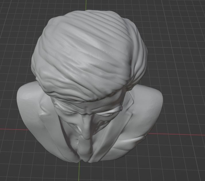 Tony Bennett 3D print model_7