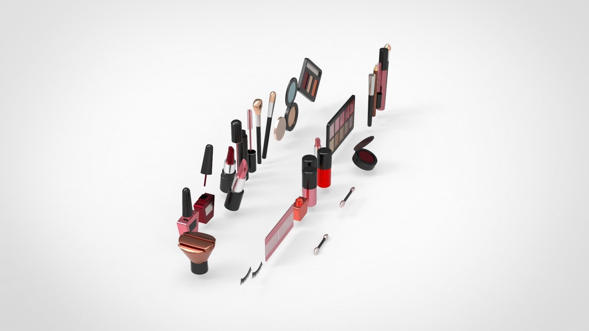 Luxury Cosmetic Skin Care 3d 3D model_5