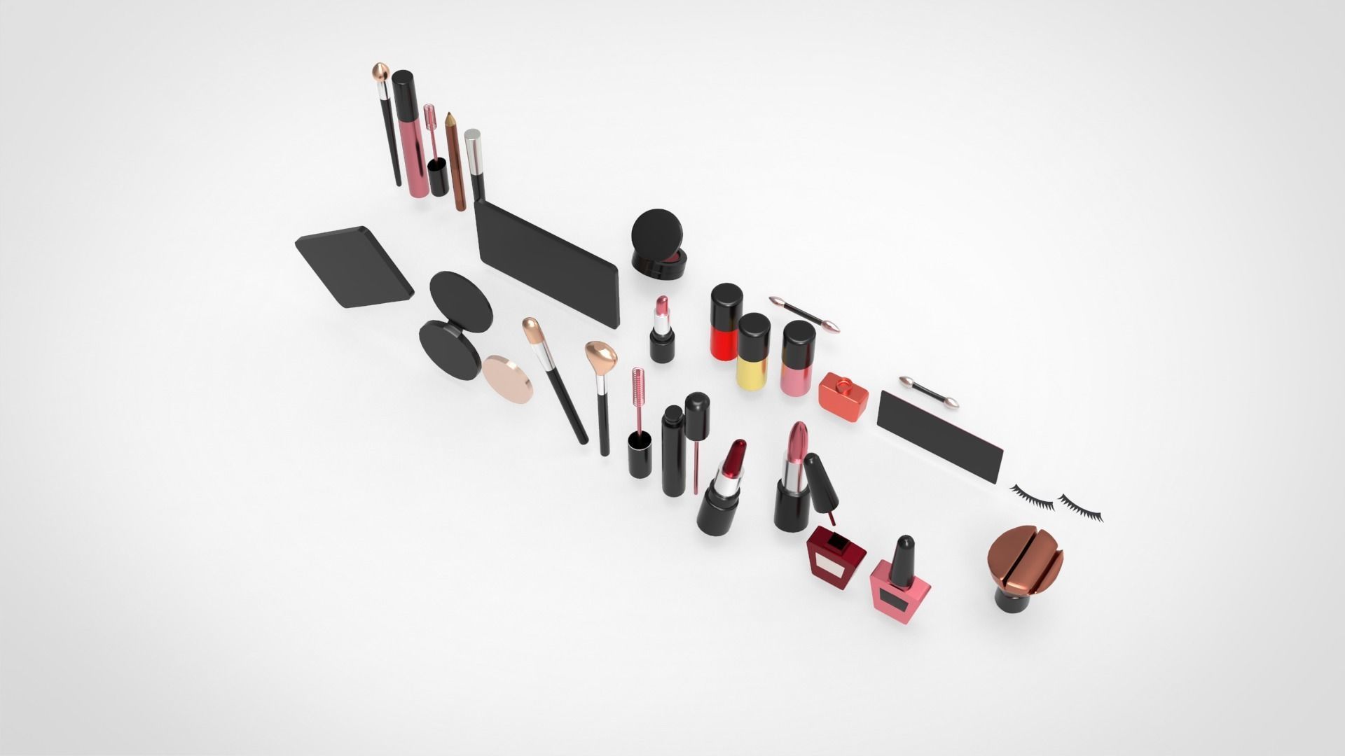 Luxury Cosmetic Skin Care 3d 3D model_4