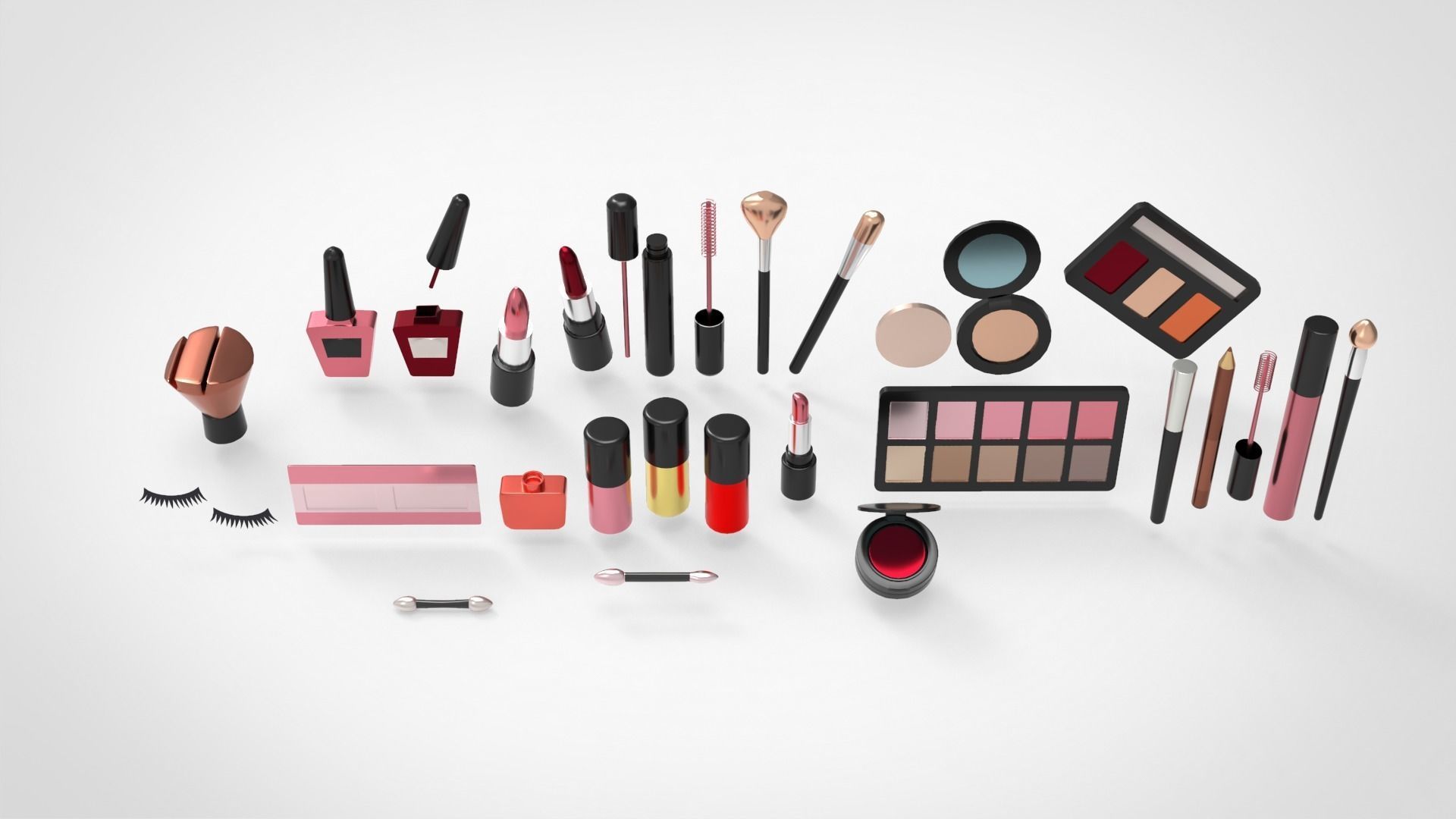 Luxury Cosmetic Skin Care 3d 3D model_2