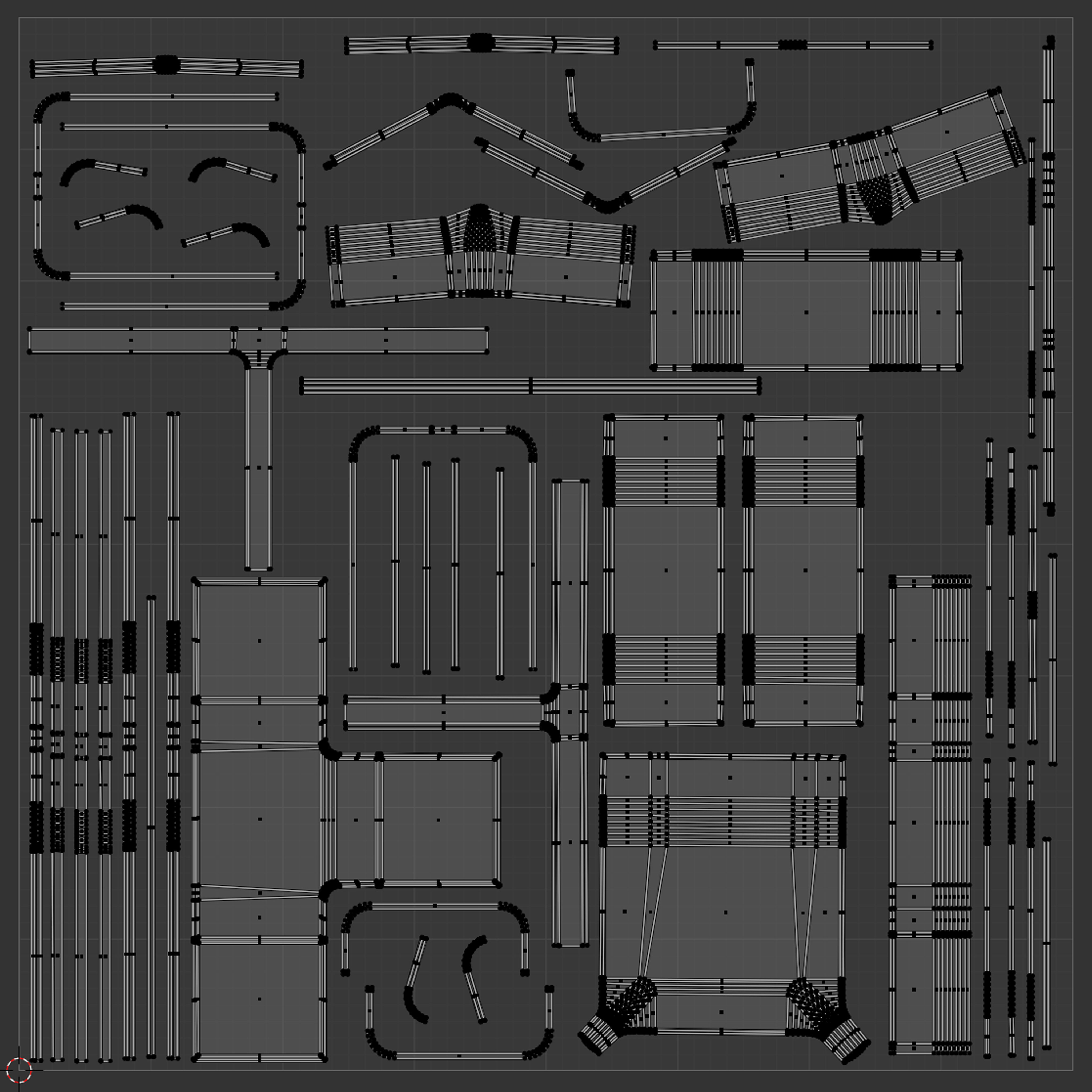 Modular Moon Station 3D model_9