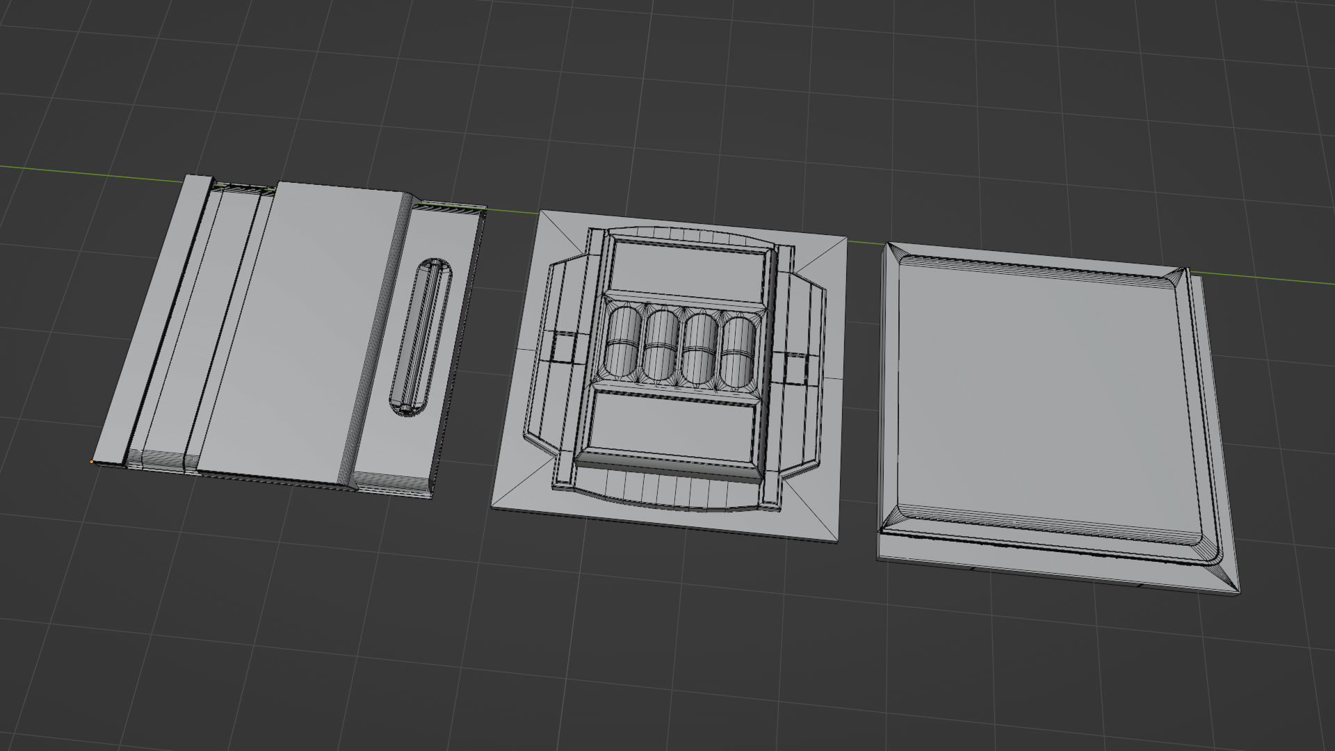 Modular Moon Station 3D model_10