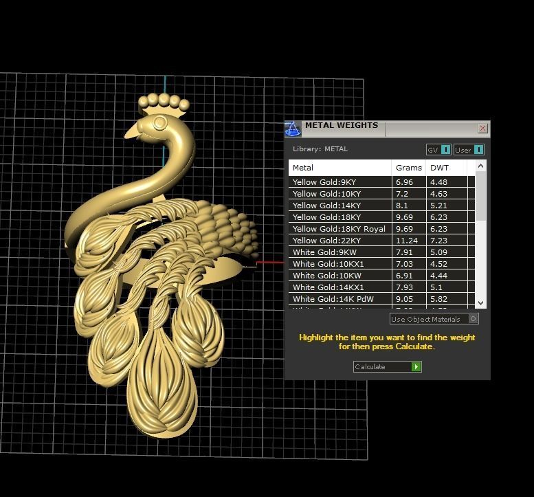 Peacock Ring diamond ring new ring 3D Model 3D print model 3D print model_7