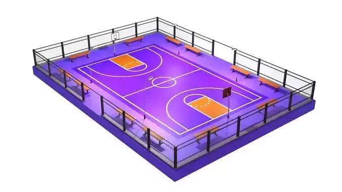 Basketball court A3