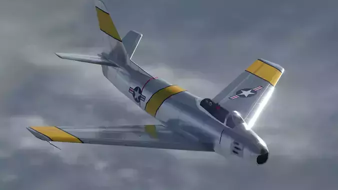 F-86 Sabre USAF Clean