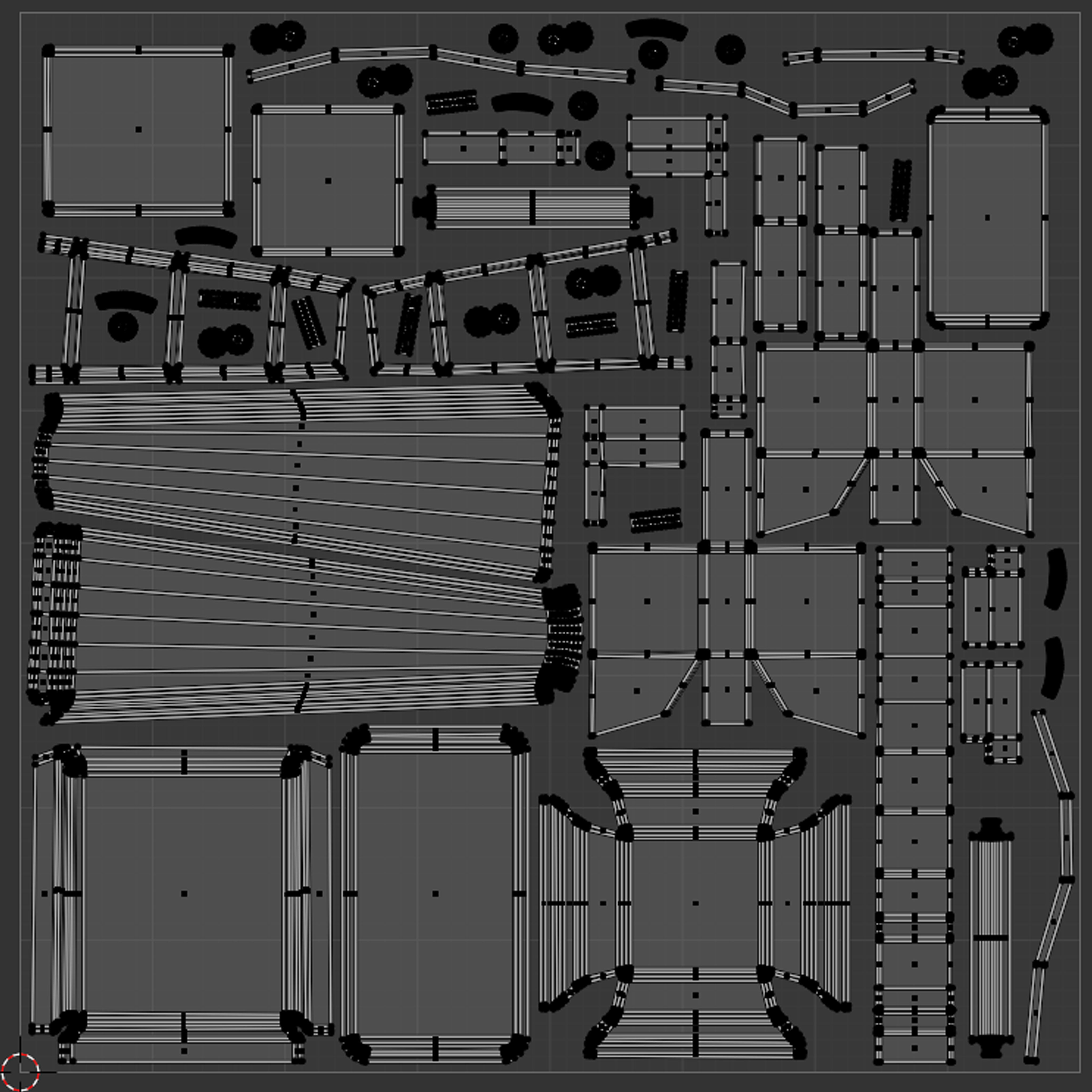 SciFi Space Medical Room 3D model_10
