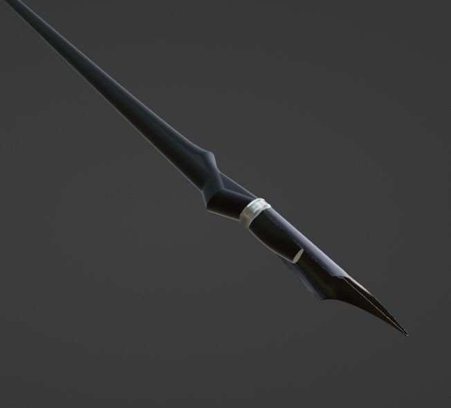 Logos wand arknights  3D print model_2