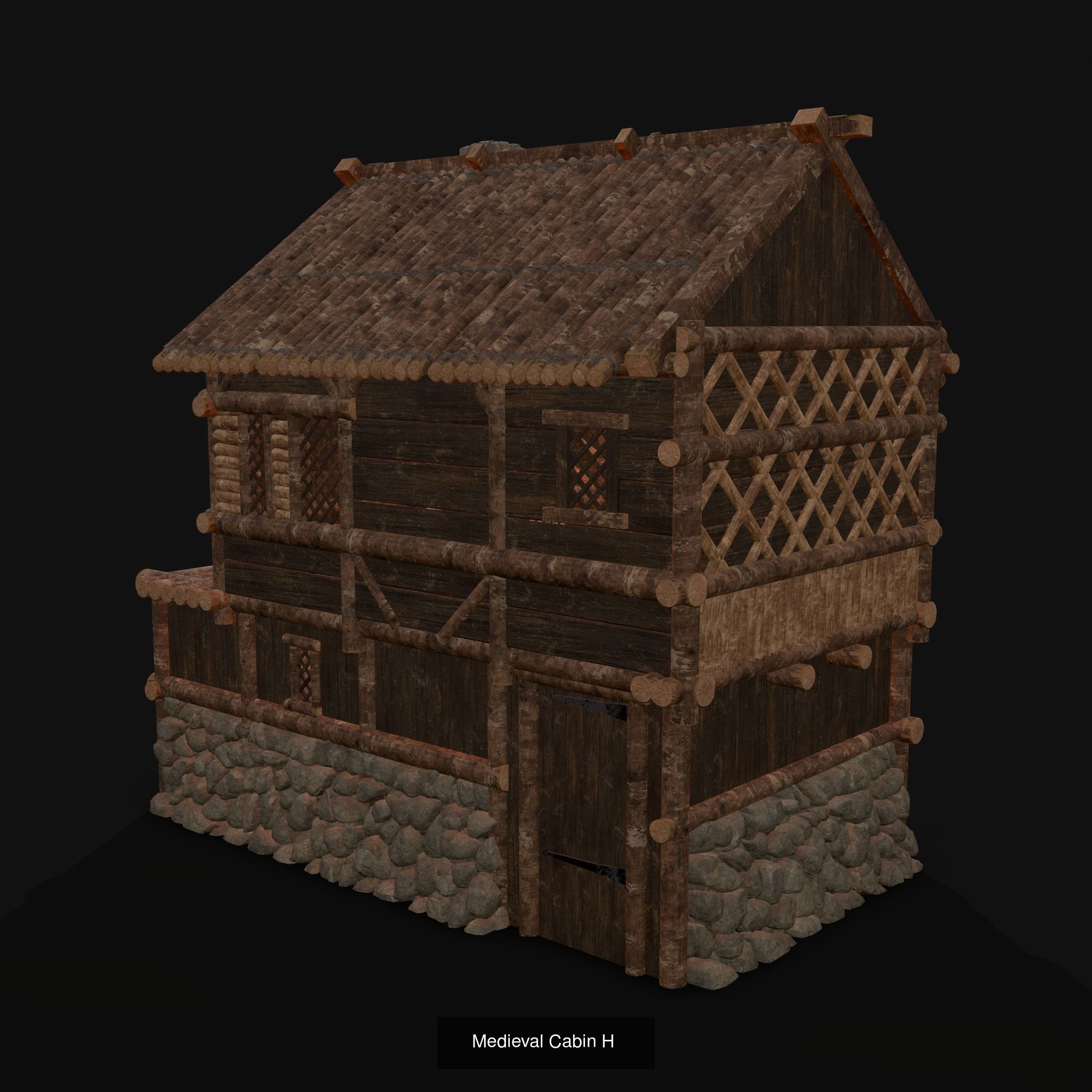 Medieval Prop Mix Sixty Six 3D Model Collection_30