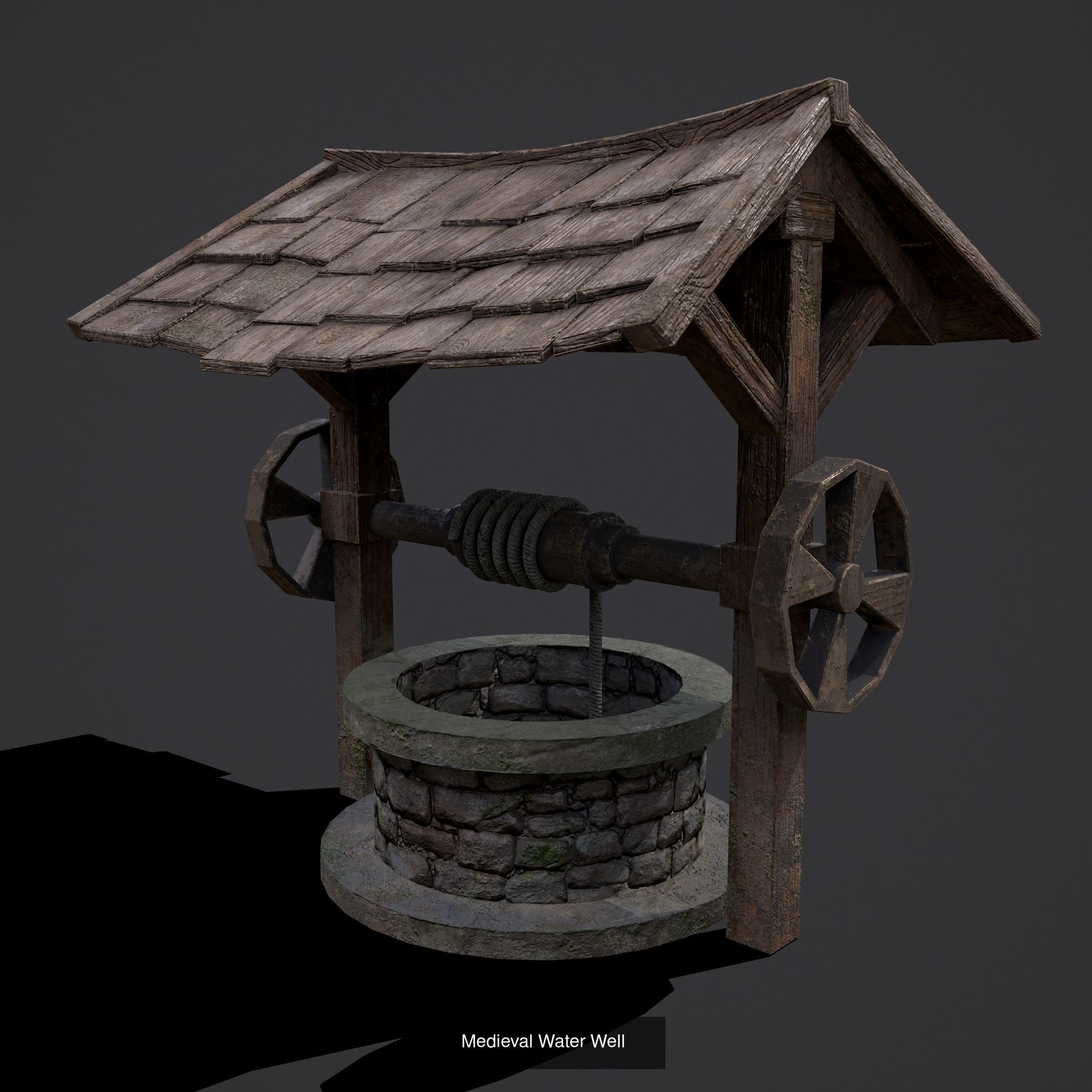 Medieval Prop Mix Sixty Six 3D Model Collection_28
